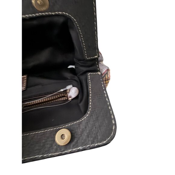 J CREW Fall Plaid Clutch Handbag NEW NWOT - Picture 5 of 8